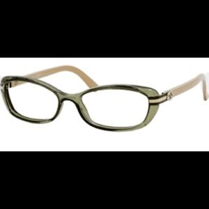 Gucci 3200 “Green Natural” eyeglasses with case